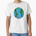 Baseball Earth Planet T-Shirt - Unique Graphic for Adults - T-Shirt, Sweatshirt, Hoodie