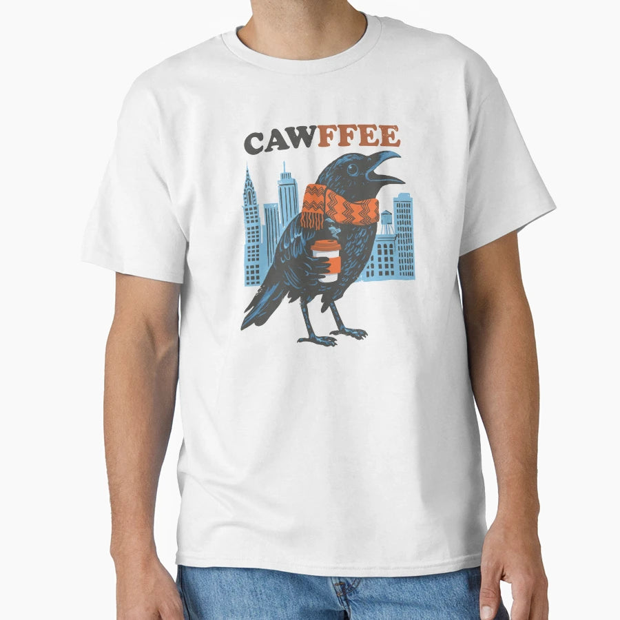 New York City Crow T-Shirt - Graphic Print Unisex - T-Shirt, Sweatshirt, Hoodie