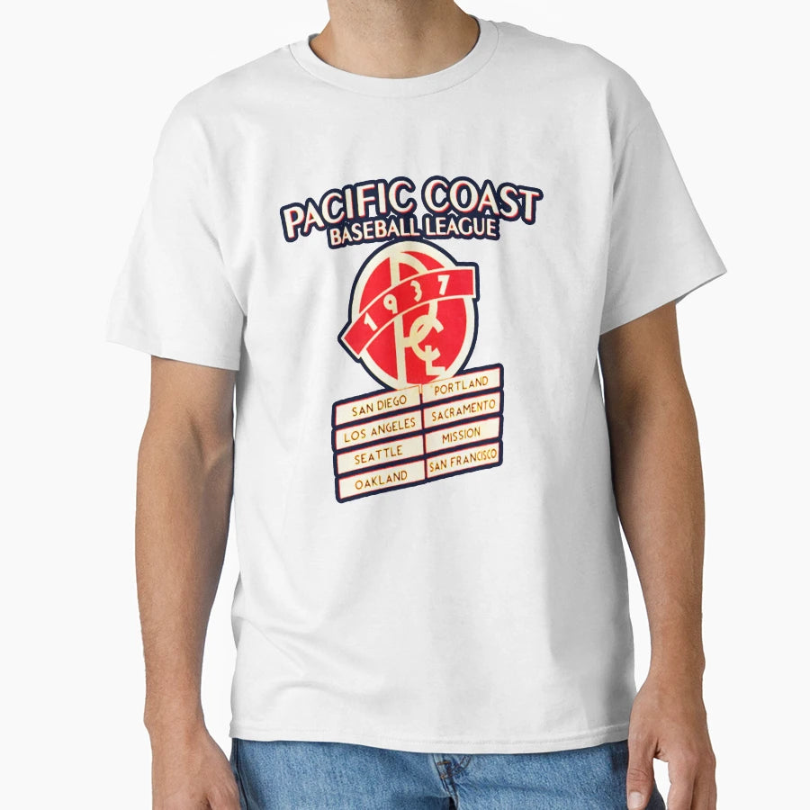 Pacifc Coast League Baseball T-Shirt - Trendy Graphic Unisex - T-Shirt, Sweatshirt, Hoodie