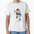Baseball Teddy Play Hard T-Shirt - Custom Art Print for Adults - T-Shirt, Sweatshirt, Hoodie