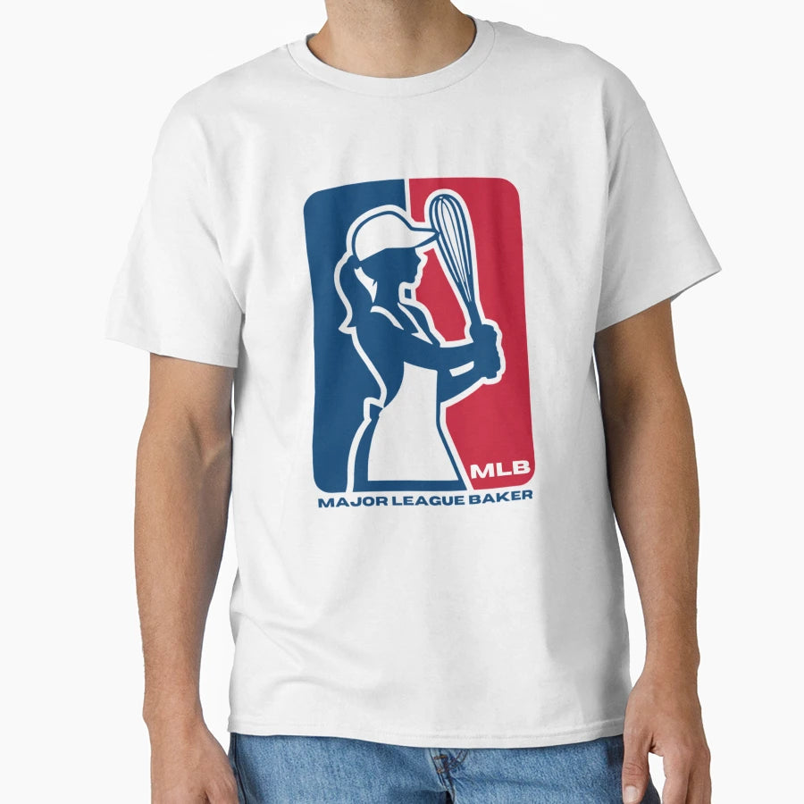 Major League Baker Mlb T-Shirt - Novelty Apparel Unisex - T-Shirt, Sweatshirt, Hoodie