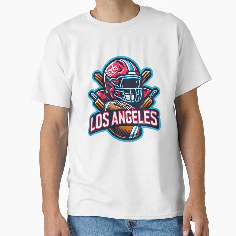 Los Angeles Football T-Shirt - Fun Novelty Design Men Women - T-Shirt, Sweatshirt, Hoodie
