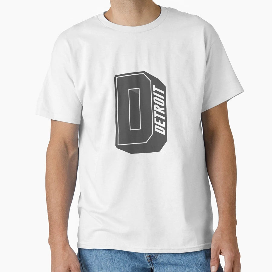 Detroit T-Shirt - Casual Everyday Wear Men Women - T-Shirt, Sweatshirt, Hoodie