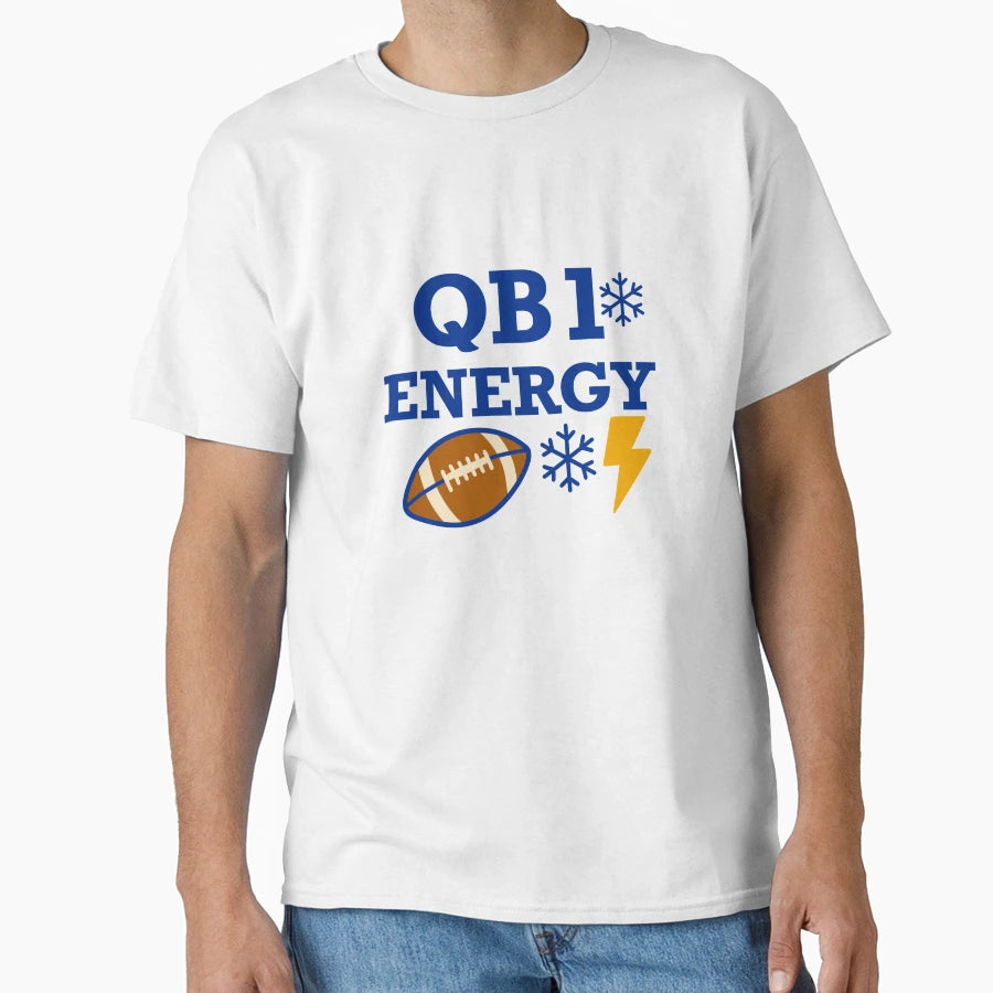 Qb1 Energy Buffalo Football Mafia Fan T-Shirt - Custom Art Print Men Women - T-Shirt, Sweatshirt, Hoodie