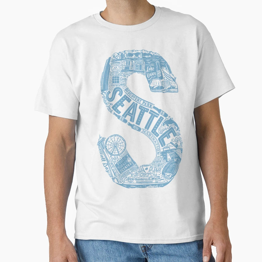 Seattle T-Shirt - Streetwear Style Men Women - T-Shirt, Sweatshirt, Hoodie