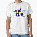 Travel Airport Airline Cleveland T-Shirt - Unique Graphic Men Women - T-Shirt, Sweatshirt, Hoodie