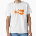 Detroit Baseball Home Plate T-Shirt - Minimalist Print for Adults - T-Shirt, Sweatshirt, Hoodie