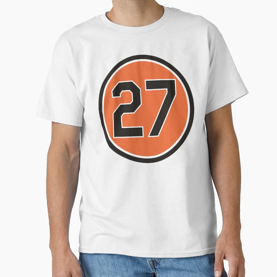 Delmon Young 27 Jersey Number T-Shirt - Streetwear Style Unisex - T-Shirt, Sweatshirt, Hoodie