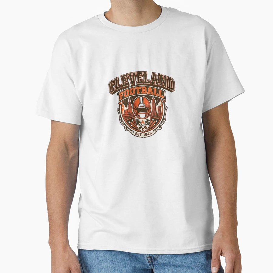 Cleveland Browns T-Shirt - Novelty Apparel for Adults - T-Shirt, Sweatshirt, Hoodie