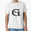 Alphabet G Fanny T-Shirt - Minimalist Print for Adults - T-Shirt, Sweatshirt, Hoodie