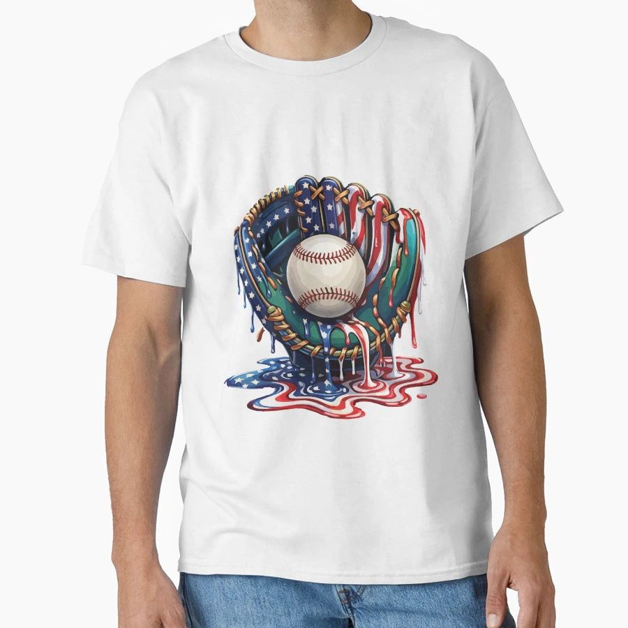Baseball Life Drip Baseball Usa Sports T-Shirt - Trendy Graphic Men Women - T-Shirt, Sweatshirt, Hoodie