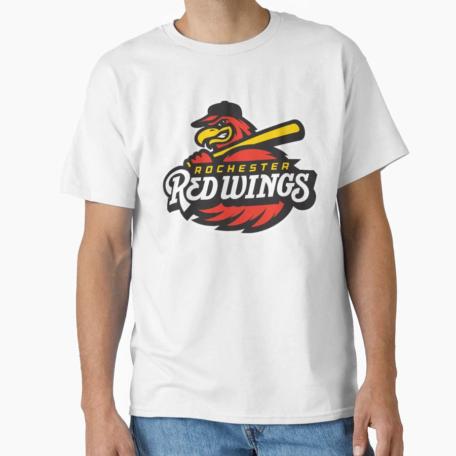 Rochester Red Wings Logo T-Shirt - Trendy Graphic Unisex - T-Shirt, Sweatshirt, Hoodie