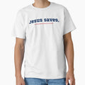 Jesus Saves Korpisalo Miracles T-Shirt - Graphic Print for Adults - T-Shirt, Sweatshirt, Hoodie