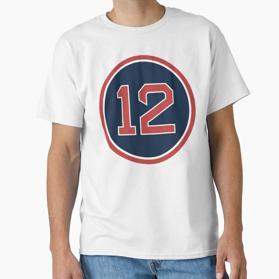 Brock Holt 12 Jersey Number T-Shirt - Unique Graphic Men Women - T-Shirt, Sweatshirt, Hoodie