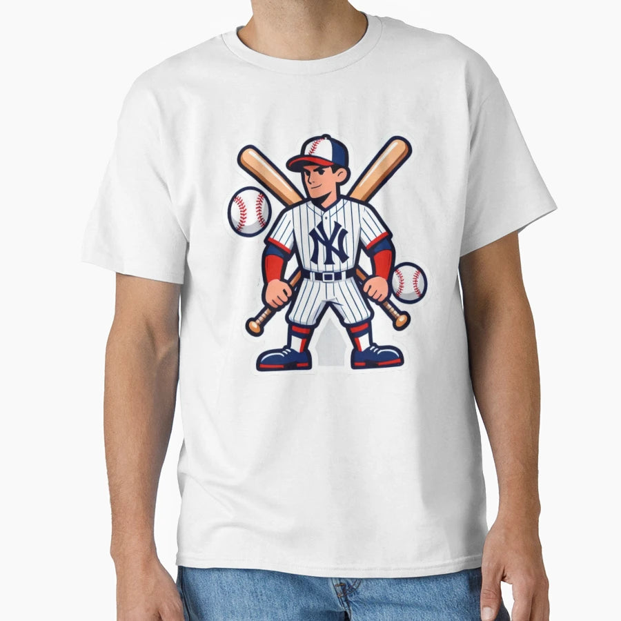 Ny Baseball T-Shirt - Casual Everyday Wear Unisex - T-Shirt, Sweatshirt, Hoodie