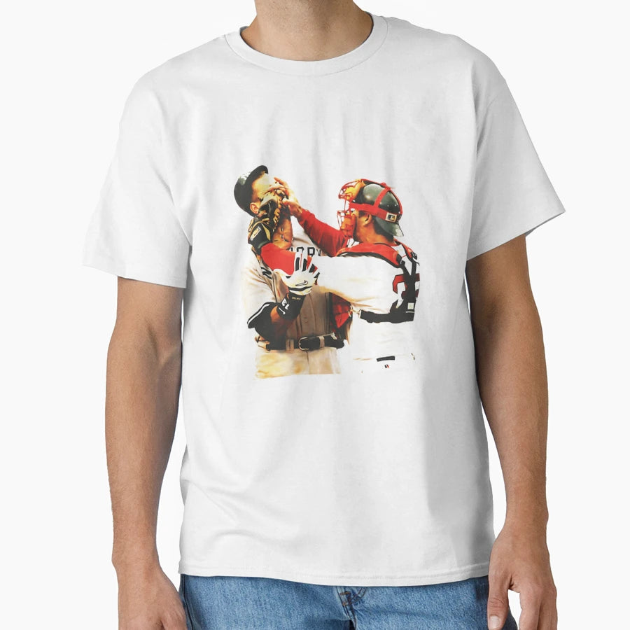 Jason Varitek Arod Sepia T-Shirt - Minimalist Print for Adults - T-Shirt, Sweatshirt, Hoodie