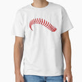 Baseball Stitches T-Shirt - Minimalist Print Men Women - T-Shirt, Sweatshirt, Hoodie