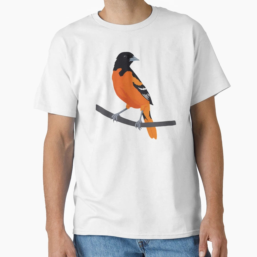 Baltimore Oriole T-Shirt - Graphic Print for Adults - T-Shirt, Sweatshirt, Hoodie
