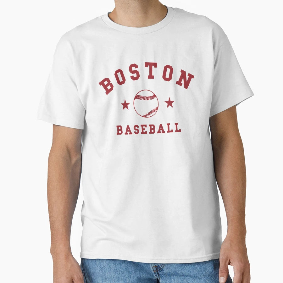 Boston Baseball T-Shirt - Unique Graphic Unisex - T-Shirt, Sweatshirt, Hoodie