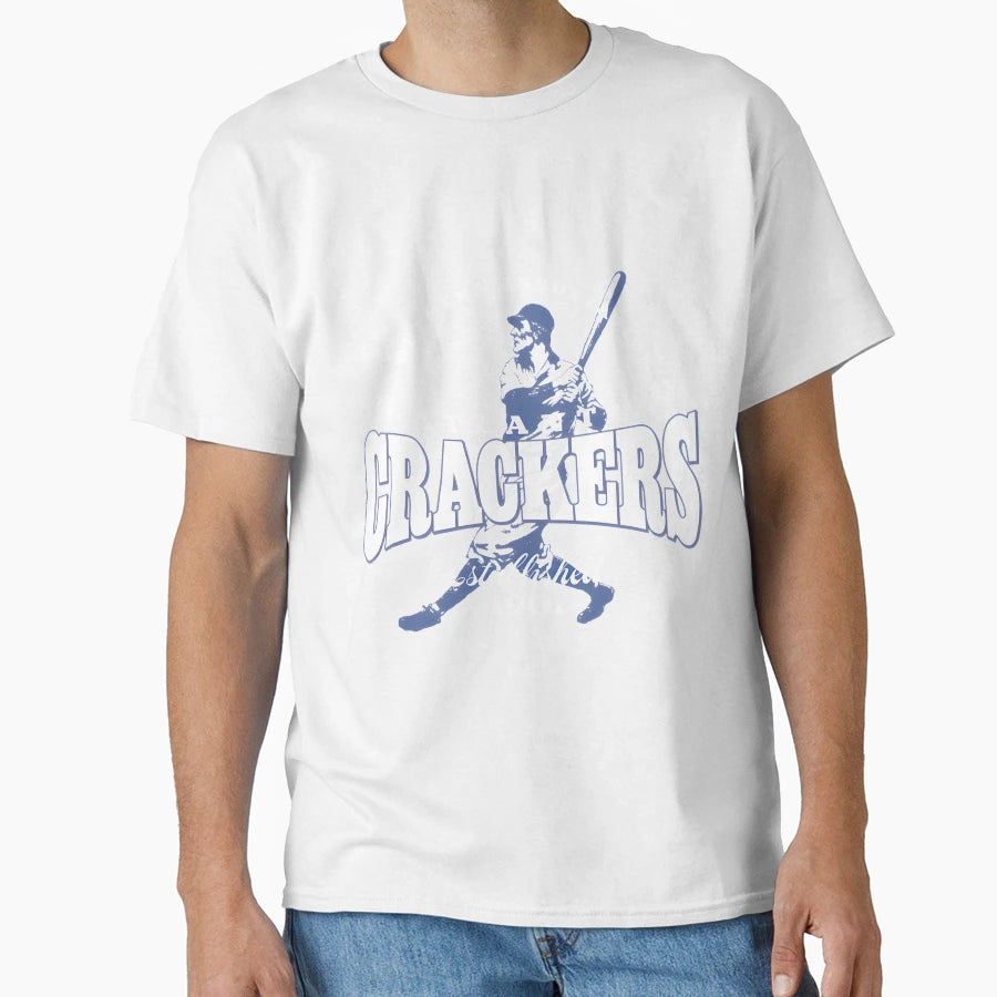 Atlanta Crackers Baseball Legend T-Shirt - Casual Everyday Wear Men Women - T-Shirt, Sweatshirt, Hoodie