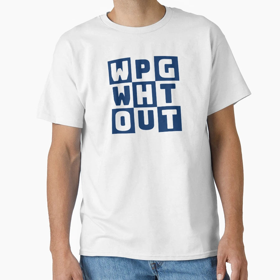 Winnipeg Whiteout Blue T-Shirt - Casual Everyday Wear Men Women - T-Shirt, Sweatshirt, Hoodie