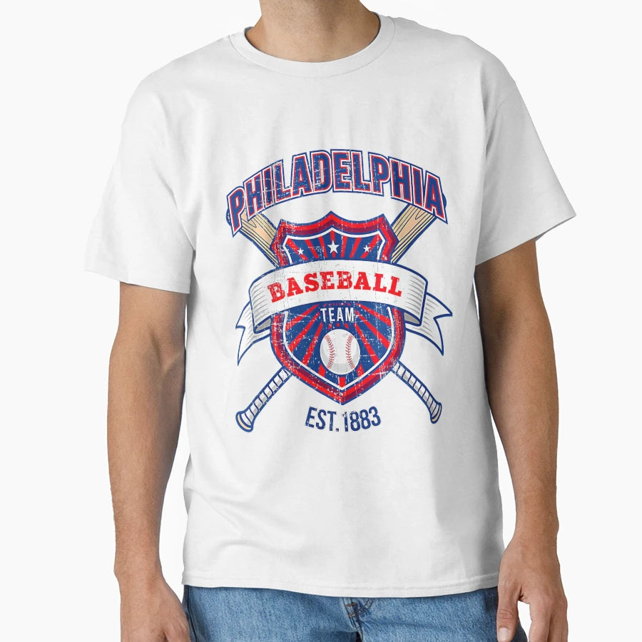 Distressed Philly Tailgate Party T-Shirt - Custom Art Print Men Women - T-Shirt, Sweatshirt, Hoodie
