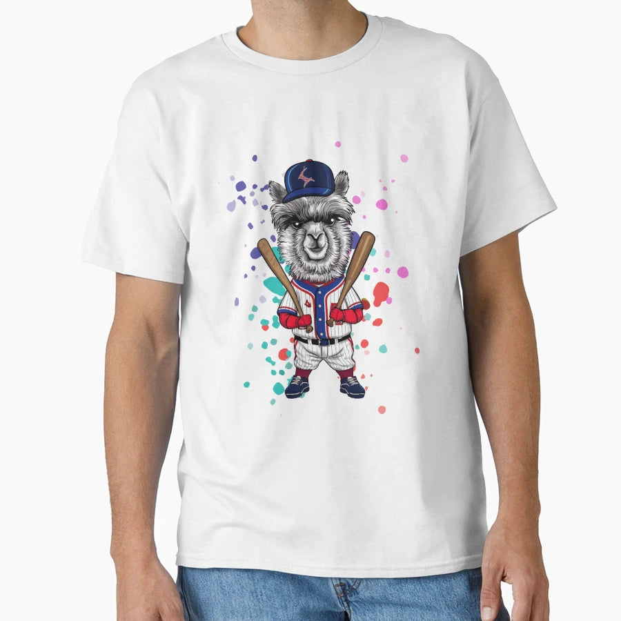 Lama Baseball T-Shirt - Novelty Apparel Unisex - T-Shirt, Sweatshirt, Hoodie