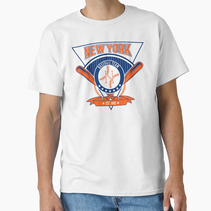 New York Baseball Team T-Shirt - Trendy Graphic Men Women - T-Shirt, Sweatshirt, Hoodie