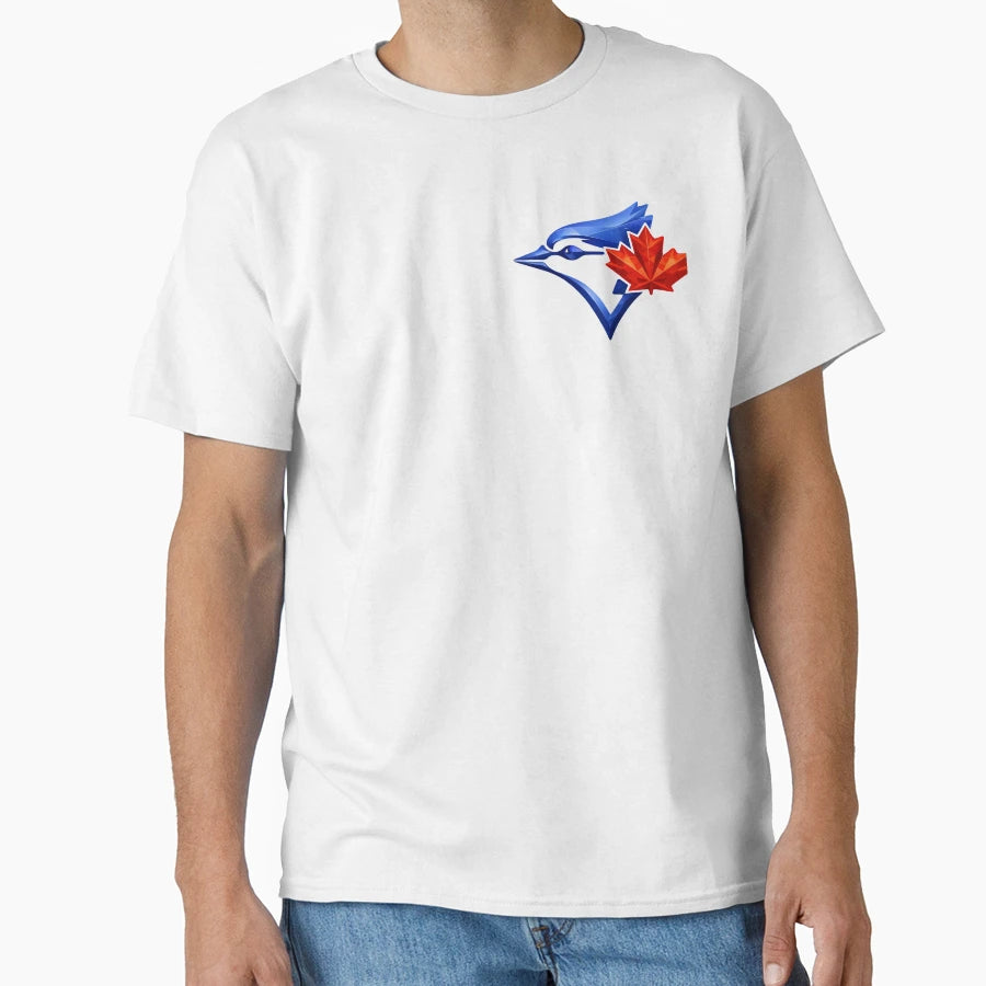 Geometric Blue Jay Logo T-Shirt - Novelty Apparel for Adults - T-Shirt, Sweatshirt, Hoodie