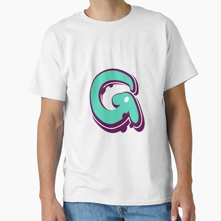 Letter G Simple Green T-Shirt - Casual Everyday Wear for Adults - T-Shirt, Sweatshirt, Hoodie