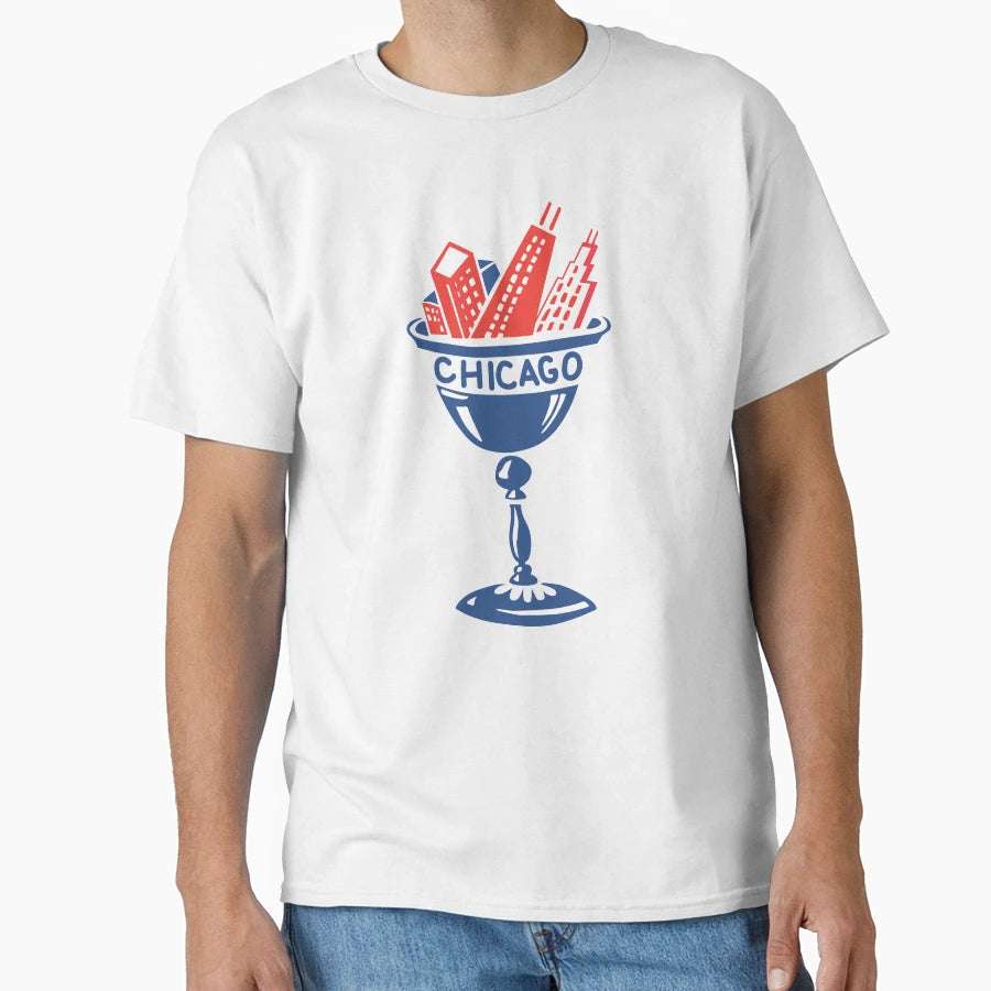 Chicago Cup T-Shirt - Custom Art Print Men Women - T-Shirt, Sweatshirt, Hoodie
