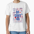 Go Cubs Go Art T-Shirt - Graphic Print for Adults - T-Shirt, Sweatshirt, Hoodie
