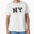 New York City Nyc Alphabet T-Shirt - Aesthetic Graphic Men Women - T-Shirt, Sweatshirt, Hoodie