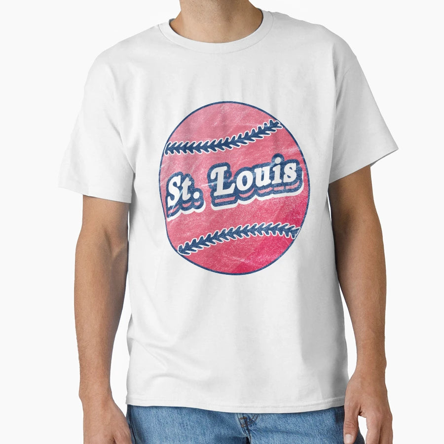 St Louis Baseball T-Shirt - Streetwear Style Men Women - T-Shirt, Sweatshirt, Hoodie