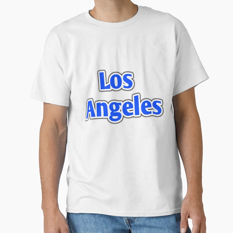 Los Angeles State America T-Shirt - Custom Art Print Unisex - T-Shirt, Sweatshirt, Hoodie