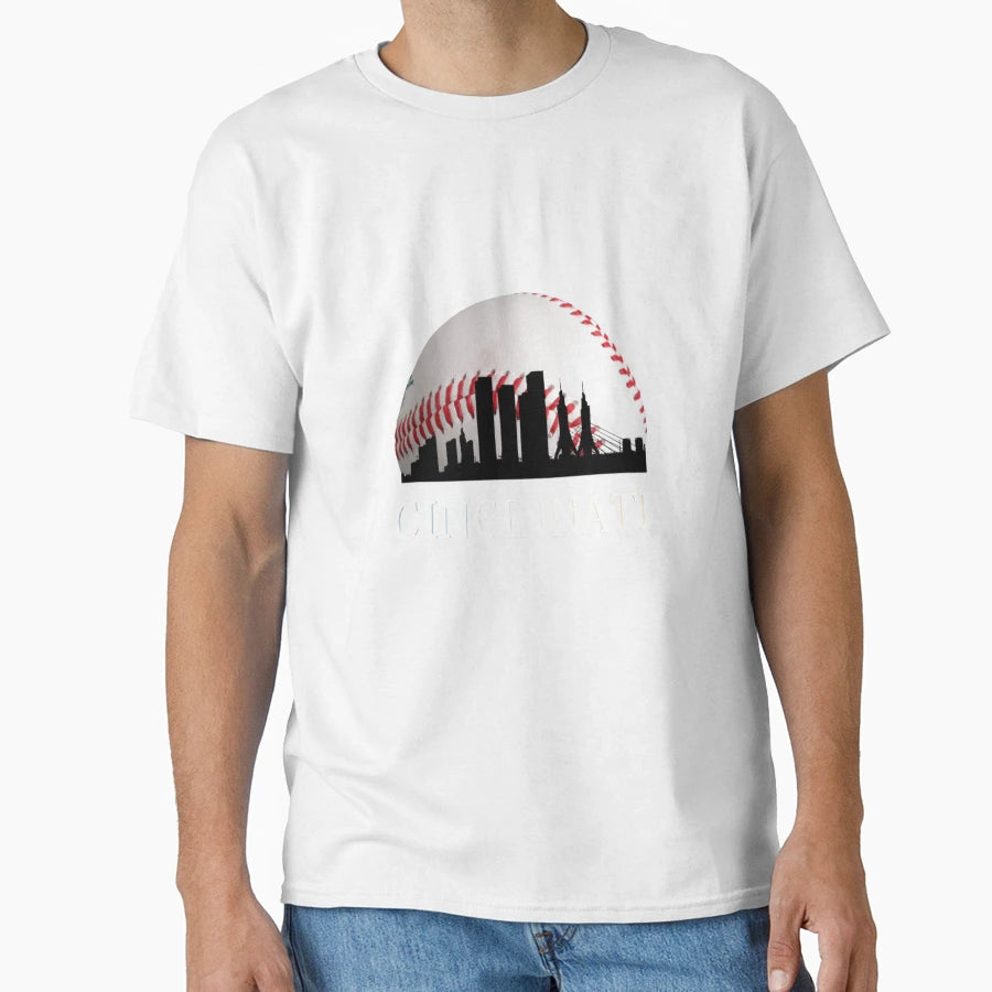 Cincinnati Baseball T-Shirt - Streetwear Style Unisex - T-Shirt, Sweatshirt, Hoodie