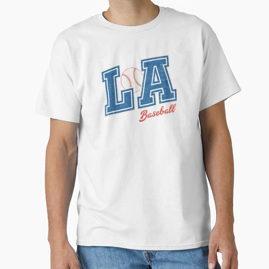 La Baseball Los Angeles Baseball T-Shirt - Graphic Print Men Women - T-Shirt, Sweatshirt, Hoodie