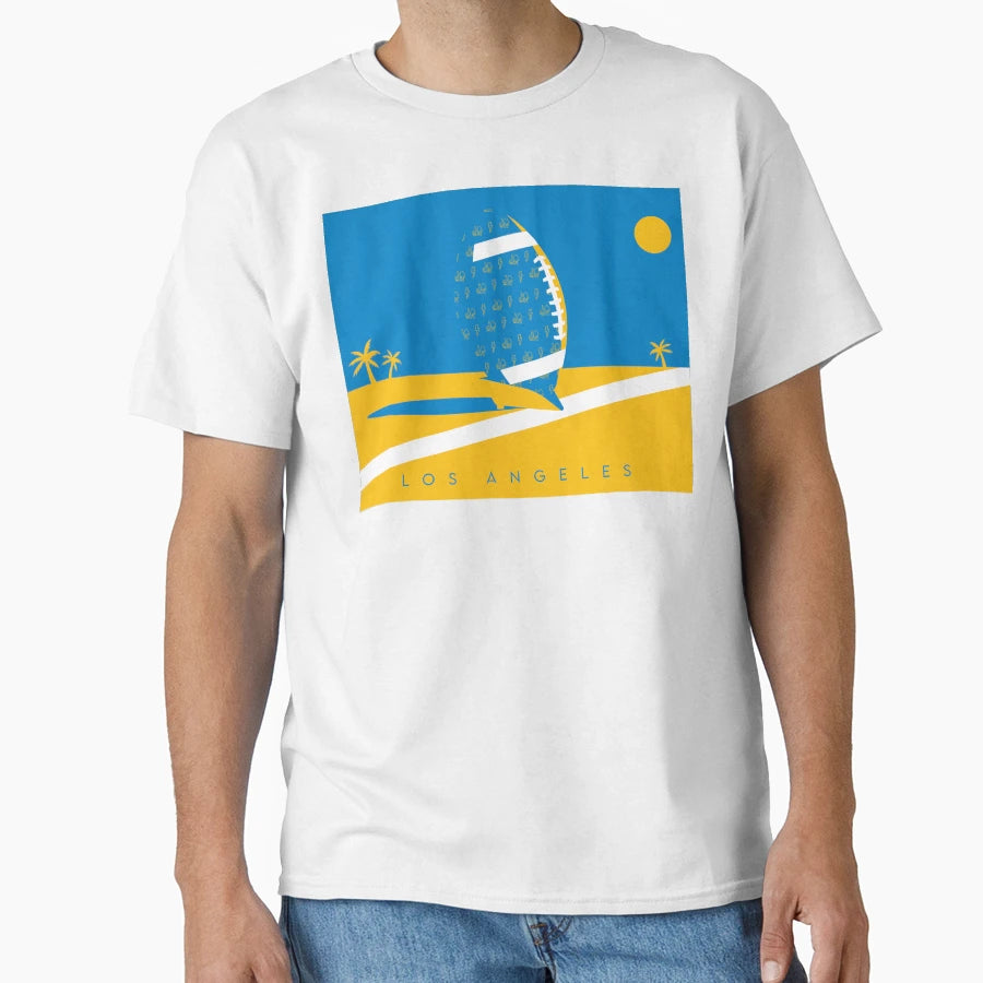 Los Angeles Football Nfl Fan Art T-Shirt - Graphic Print for Adults - T-Shirt, Sweatshirt, Hoodie