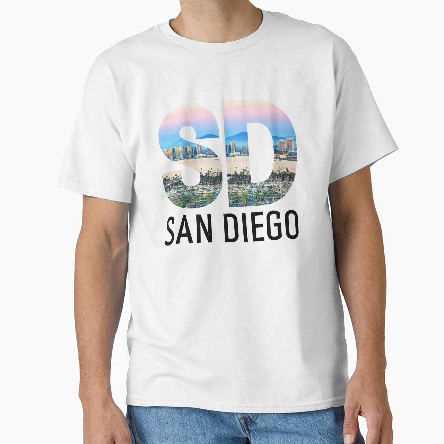 San Diego T-Shirt - Unique Graphic Men Women - T-Shirt, Sweatshirt, Hoodie