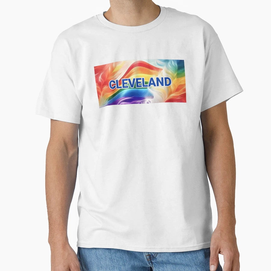 Cleveland Gay Pride T-Shirt - Unique Graphic for Adults - T-Shirt, Sweatshirt, Hoodie
