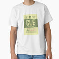 Luggage Tag B Cle Cleveland Usa T-Shirt - Aesthetic Graphic Men Women - T-Shirt, Sweatshirt, Hoodie