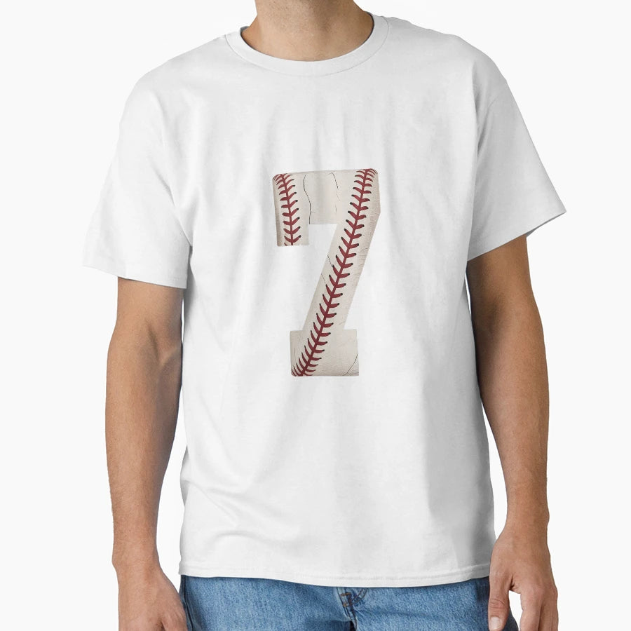 7Th Birthday 2026 Baseball Seven 7 T-Shirt - Streetwear Style for Adults - T-Shirt, Sweatshirt, Hoodie
