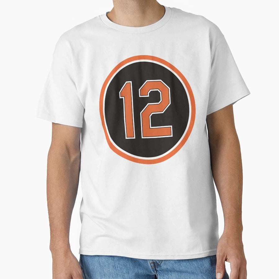Roberto Alomar 12 Jersey Number T-Shirt - Aesthetic Graphic for Adults - T-Shirt, Sweatshirt, Hoodie