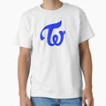 Twice Royal Blue Logo Icon T-Shirt - Trendy Graphic Men Women - T-Shirt, Sweatshirt, Hoodie