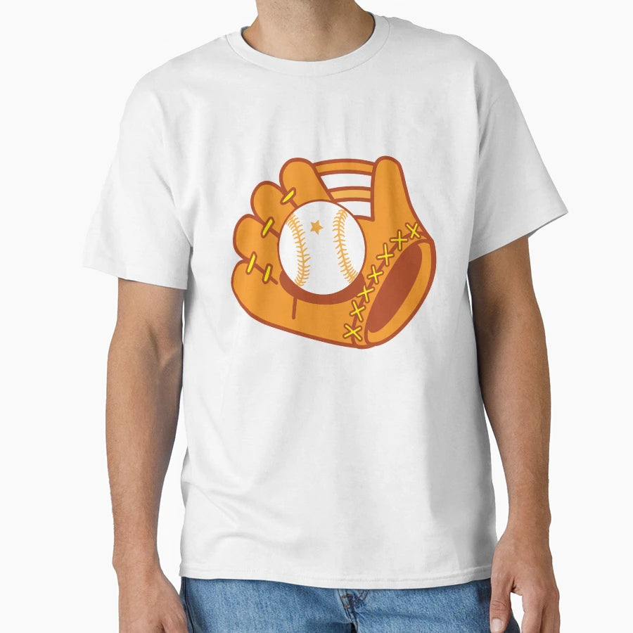 Baseball Mit Baseball Star Ball T-Shirt - Novelty Apparel Men Women - T-Shirt, Sweatshirt, Hoodie