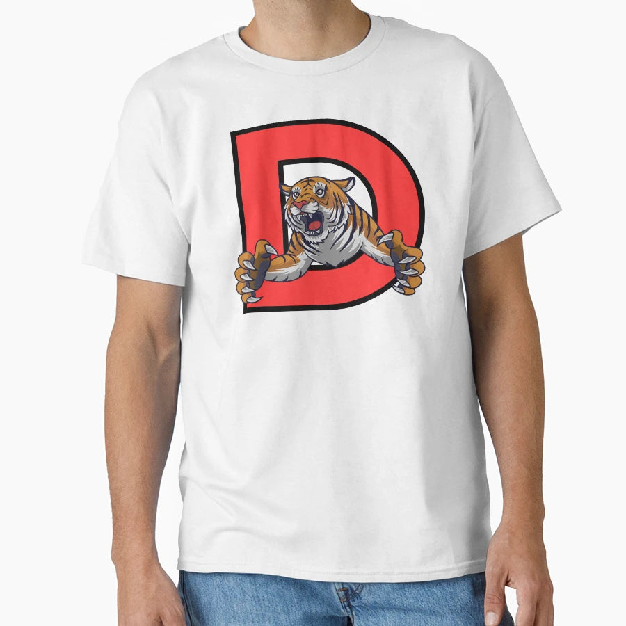 Dalton Academy Dalton Tiger T-Shirt - Minimalist Print for Adults - T-Shirt, Sweatshirt, Hoodie