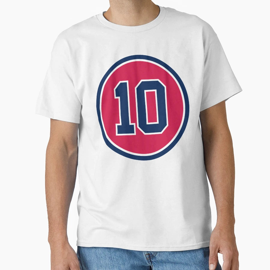 Chipper Jones 10 Jersey Number T-Shirt - Unique Graphic Men Women - T-Shirt, Sweatshirt, Hoodie