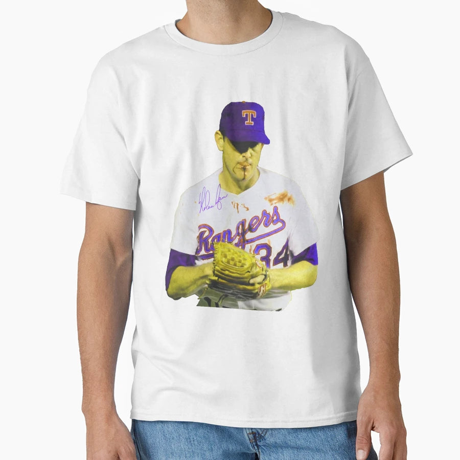 Nolan Ryan Fight T-Shirt - Fun Novelty Design for Adults - T-Shirt, Sweatshirt, Hoodie