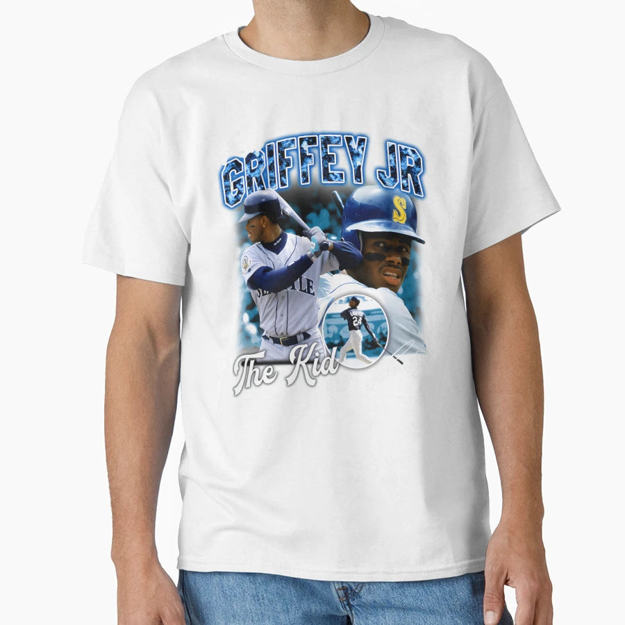 Ken Grifey Jr 24 T-Shirt - Aesthetic Graphic for Adults - T-Shirt, Sweatshirt, Hoodie