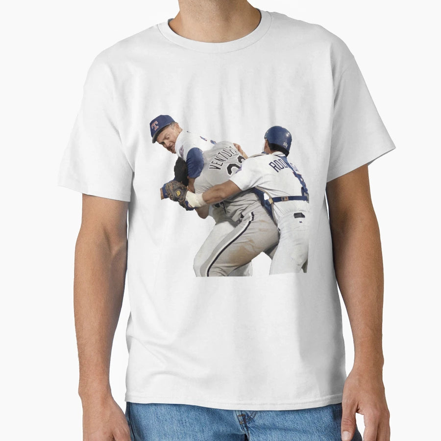 Nolan Ryan Fight T-Shirt - Novelty Apparel for Adults - T-Shirt, Sweatshirt, Hoodie